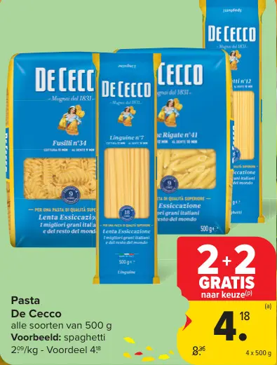 Promotie: Pasta
