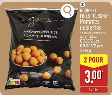 Offre: GOURMET FINEST CUISINE® Pommes noisettes