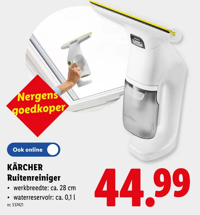 Promotie: Ruitenreiniger