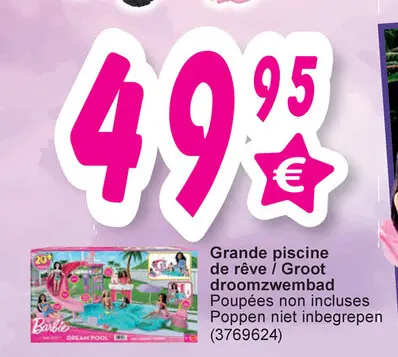 Offre: Grande piscine de rêve / Groot droomzwembad