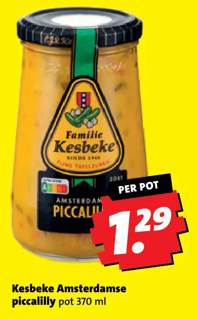 Aanbieding: Kesbeke Amsterdamse Piccalilly