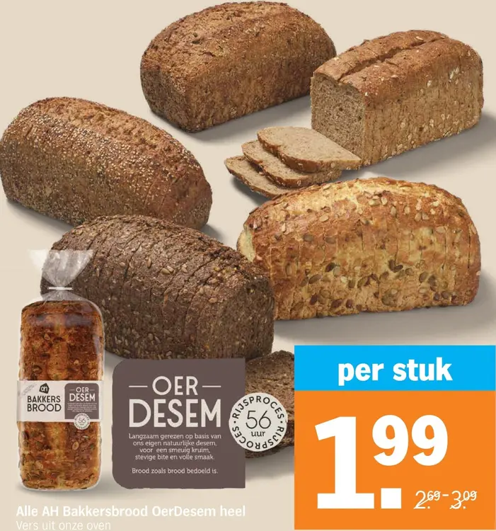 Aanbieding: Bakkersbrood OerDesem heel