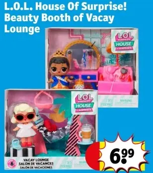 Aanbieding: L.O.L. House Of Surprise! Beauty Booth of Vacay Lounge