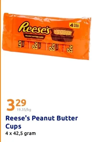 Promotie: Reese's Peanut Butter Cups