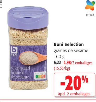 Offre: Graines de sésame