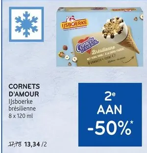 Promotie: Cornets d'amour