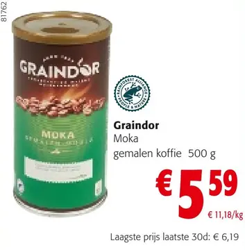Aanbieding: Moka gemalen koffie