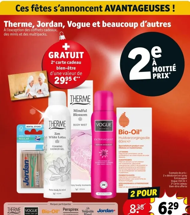 Offre: Therme, Jordan, Vogue et beaucoup d'autres