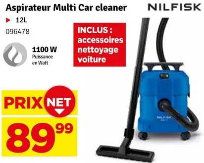 Offre: Aspirateur Multi Car cleaner