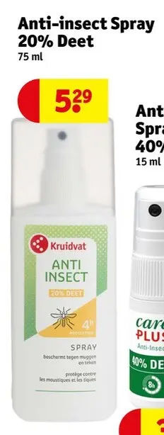 Promotie: Anti-insect Spray Deet 20%