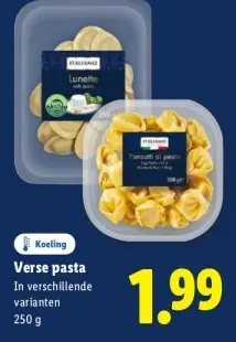 Aanbieding: Verse pasta