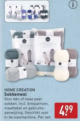 Aanbieding: Sokkenwol