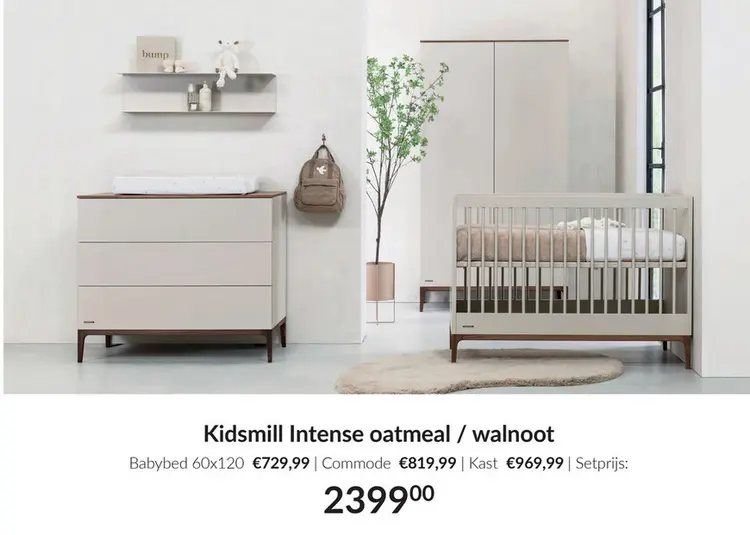 Aanbieding: Intense oatmeal / walnoot