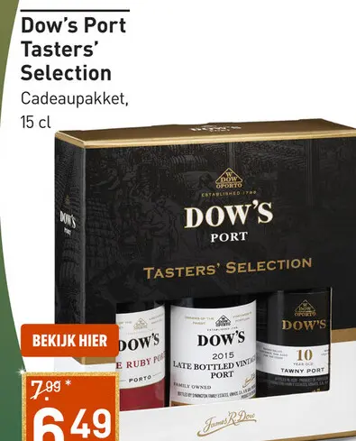 Aanbieding: Dow's Port Tasters' Selection