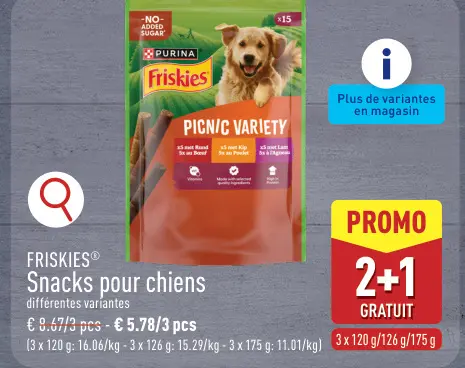 Offre: Snacks pour chiens