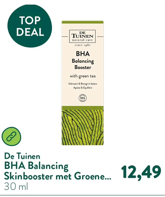 Aanbieding: De Tuinen BHA Balancing Skinbooster met Groen