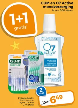 Aanbieding: GUM en 07 Active mondverzorging