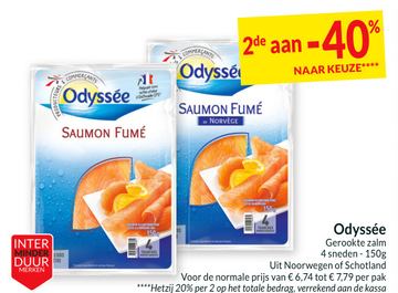 Aanbieding: Odyssée Saumon Fumé