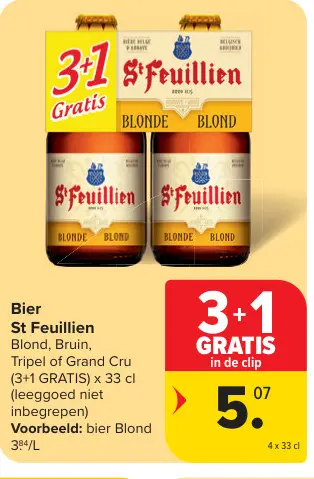 Promotie: Bier St Feuillien