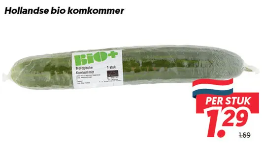 Hollandse bio komkommer