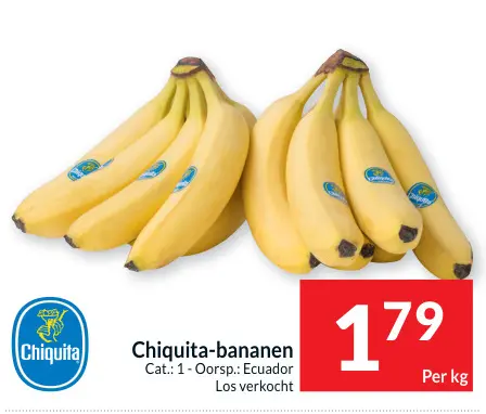Promotie: bananen