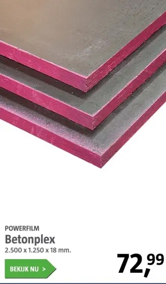 Aanbieding: Betonplex