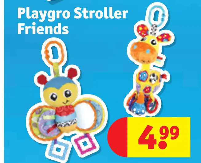 Promotie: Playgro Stroller Friends