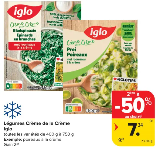 Offre: Légumes Crème de la Crème