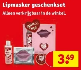 Aanbieding: Lipmasker geschenkset