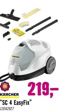 Aanbieding: KÄRCHER Stoomreiniger SC 4 EasyFix