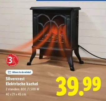 Aanbieding: Elektrische kachel