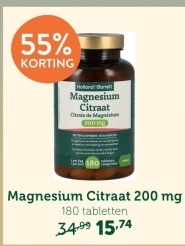 Aanbieding: Holland & Barrett Magnesium Citraat 200 mg - 180 tabletten