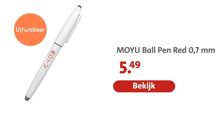 Aanbieding: Ball Pen Red