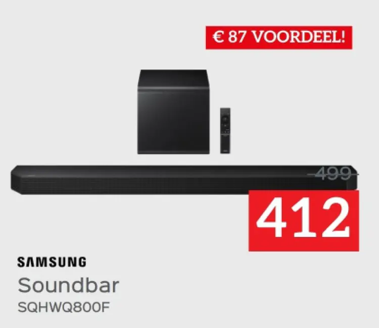 Promotie: Soundbar