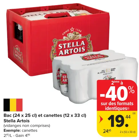 Offre: Stella Artois