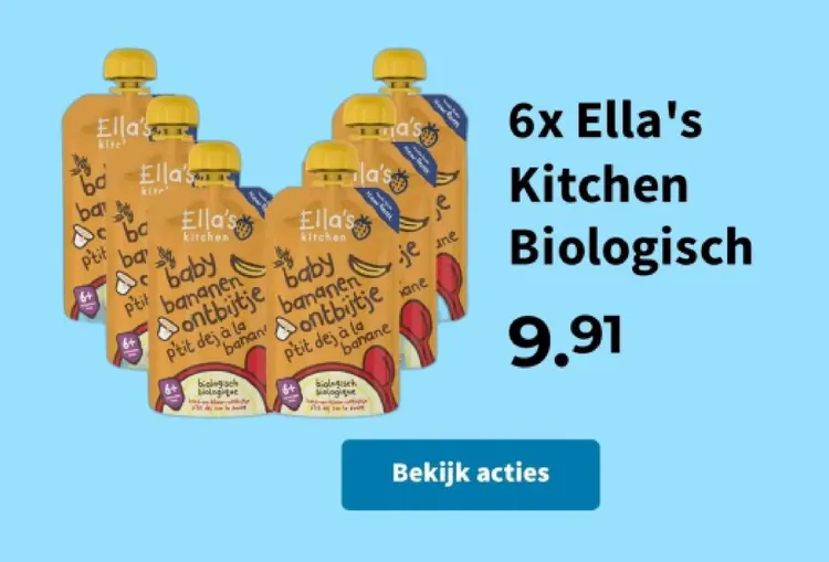 Aanbieding: Ella's Kitchen Biologisch
