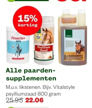 Aanbieding: Alle paarden-supplementen