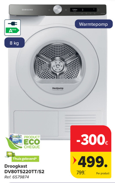 Aanbieding: Droogkast DV80T5220TT/S2