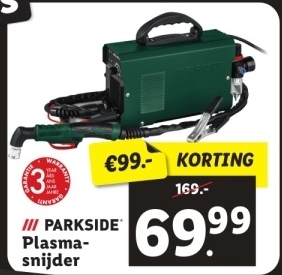 Aanbieding: Plasma- snijder