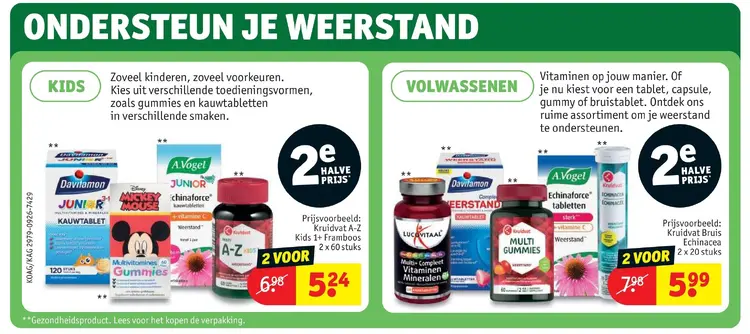 Aanbieding: Producten voor de weerstand