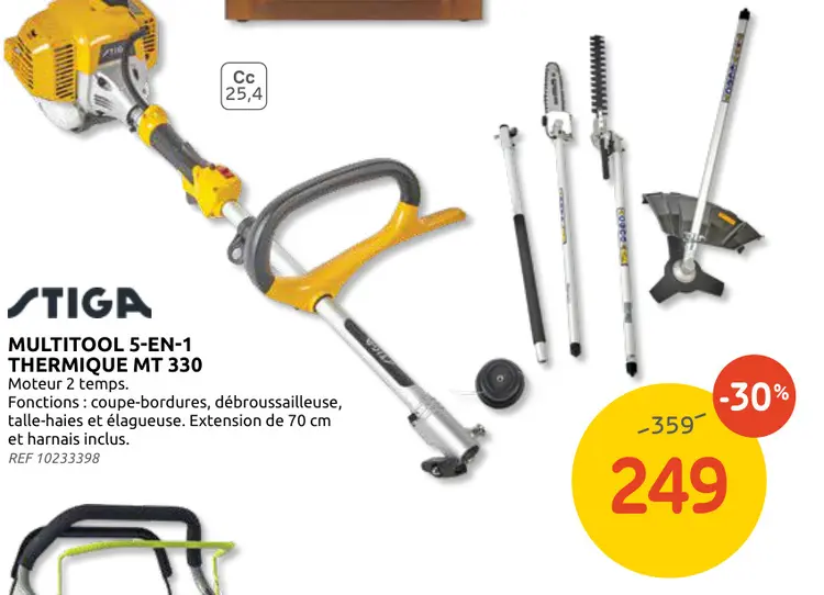 Offre: Multitool 5-en-1 thermique mt 330