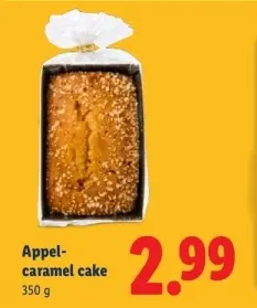 Aanbieding: Appel-caramel cake
