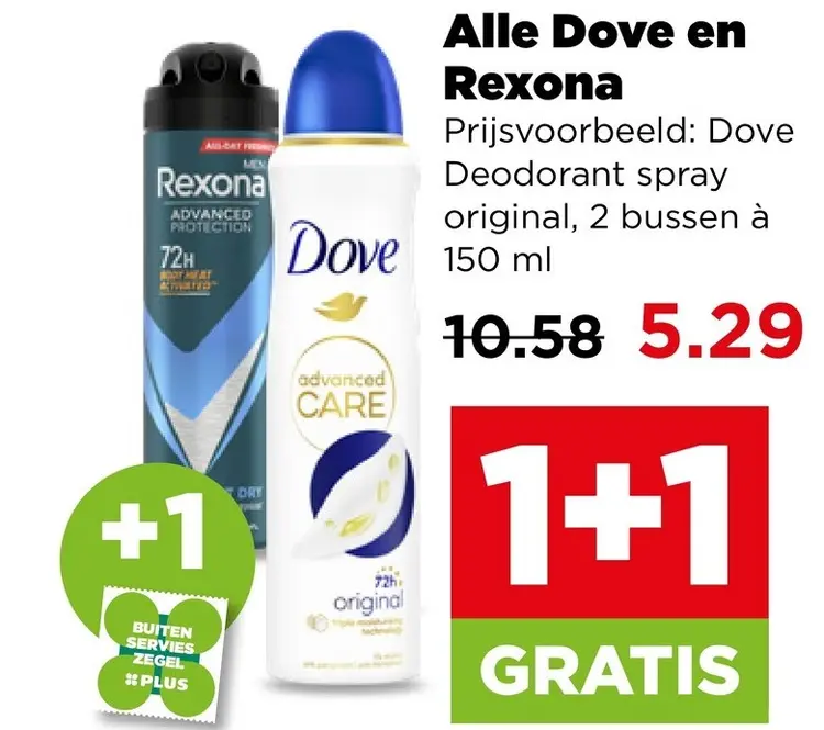 Aanbieding: Dove Deodorant spray original