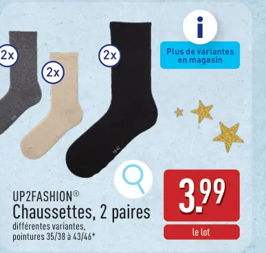 Offre: Chaussettes
