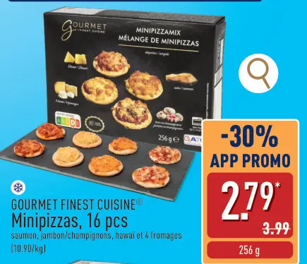 Offre: Minipizzas