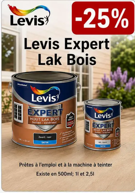 Offre: Levis Expert Lak Bois