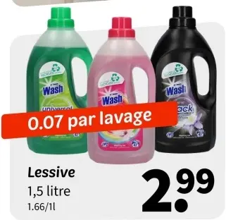 Offre: Lessive