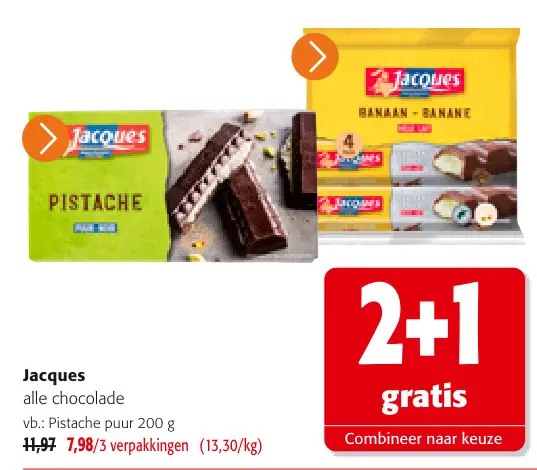 Promotie: alle chocolade