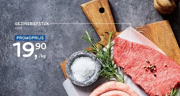 Promotie: Gezinsbiefstuk