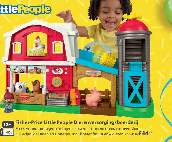 Aanbieding: Fisher-Price Little People Dierenverzorgingsboederij